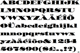 Font ITC Ozwald
